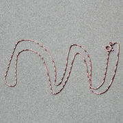 14k Rose Gold Classic Box Chain (0.45 mm)